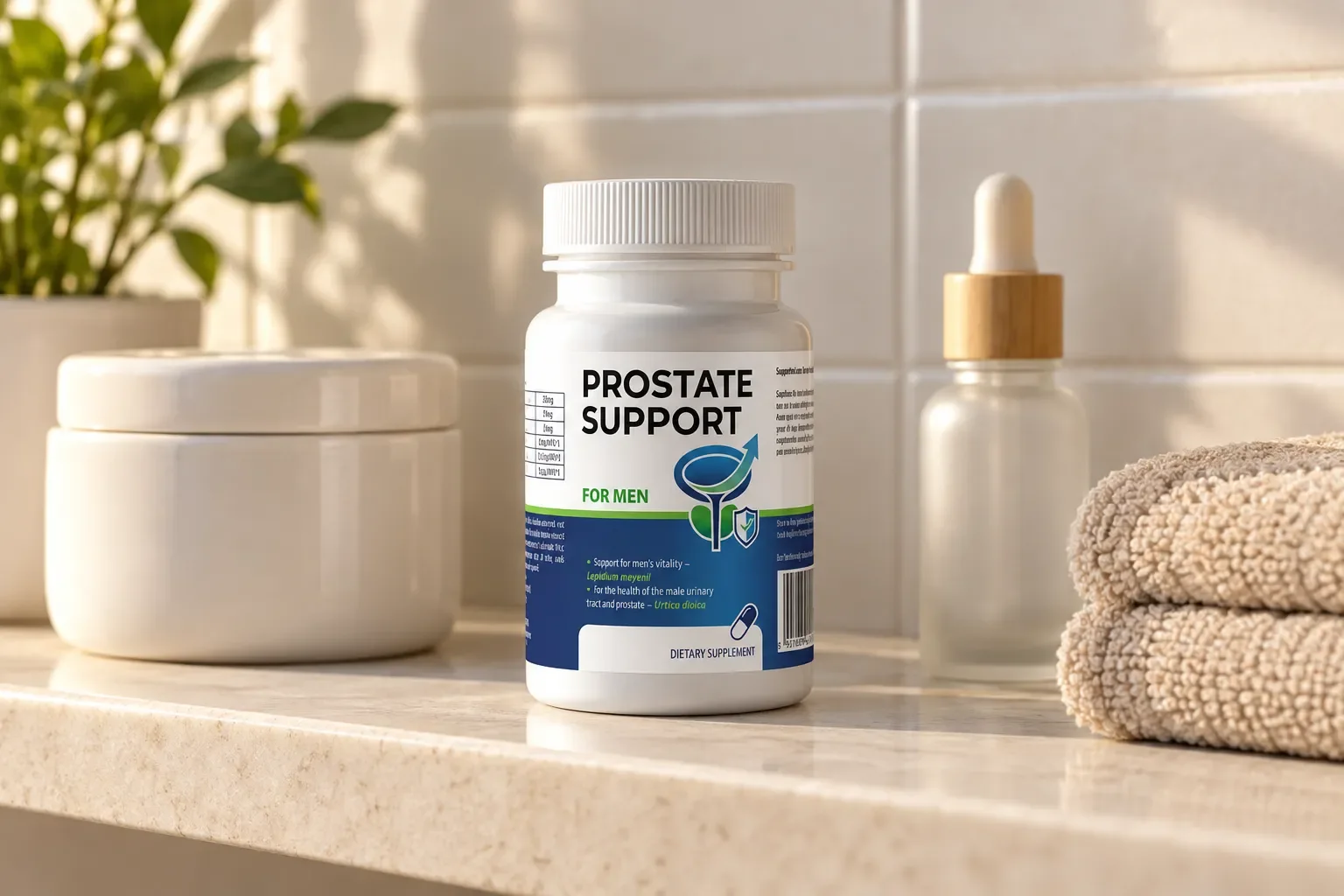 Prostate Support — opakowanie na co dzień