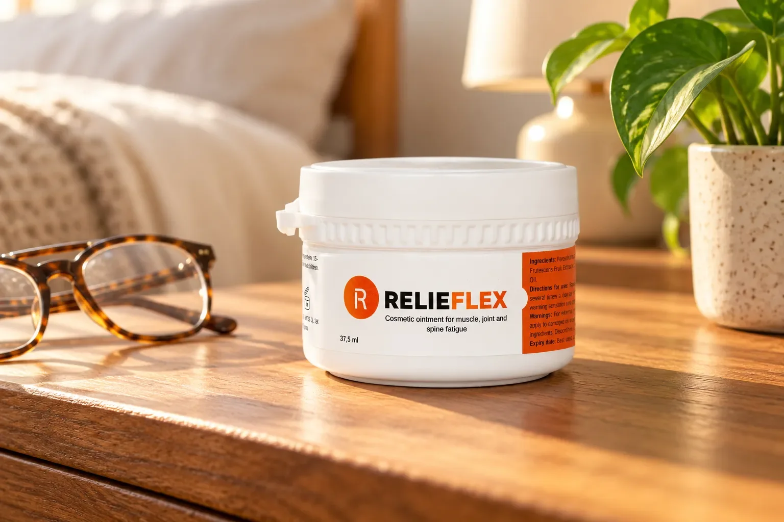 RelieFlex — opakowanie na co dzień
