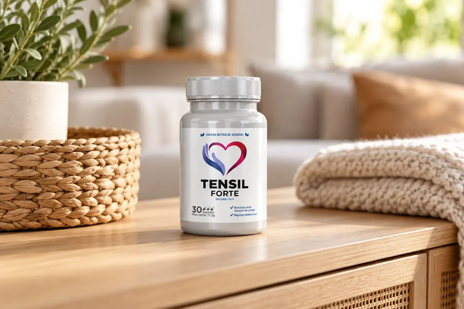 Tensil Forte — opakowanie na co dzień