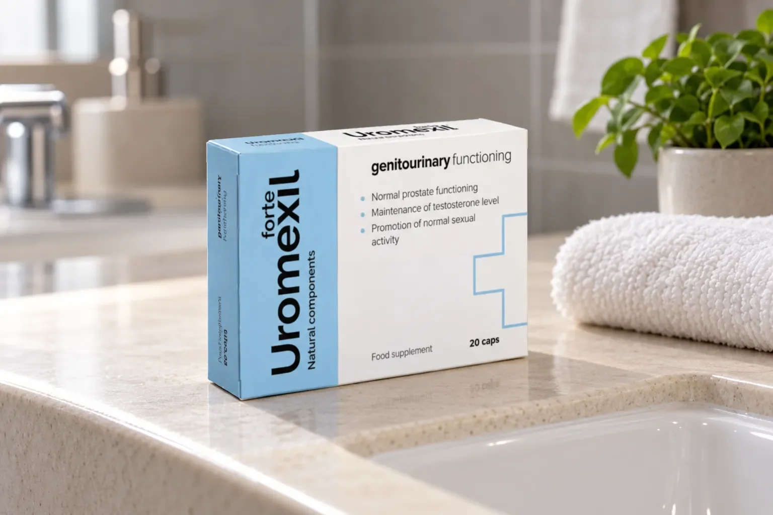 Uromexil Forte — opakowanie na co dzień